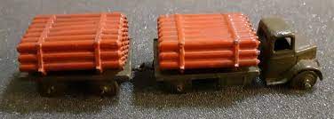 BRITAINS 1879 gas cylinder wagon long trailer - Each - (21057)