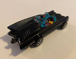 CORGI 1002 Junior Batmobile plastic Batman and Robin - Set - (16251)