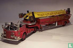CORGI BOXES 1143 La France Fire Engine window box with white card insert repro 'age-related' box - Each - (22157)