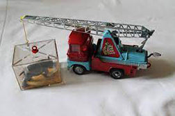 CORGI BOXES 1144 Chipperfield crane and cage truck repro 'age-related' box - Each - (14985)