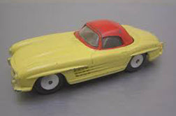 CORGI DECALS 304 Mercedes 300SL no. '10' on red stripe (waterslide transfer) - Set - (15065)