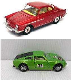CORGI BOXES 316 NSU Prinz repro 'age-related' box - Each - (14815)
