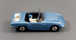 CORGI 318 Lotus Elan clear plastic side windows. LH & RH. - Pair - (15602)