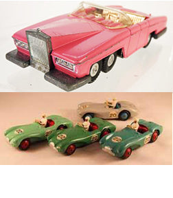 DINKY 100 Series touring driver painted grey - Each - (17277)