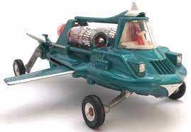 DINKY 102 Joe 90's car rear leg LH (hub and tyre extra) - Each - (17308)