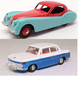 DINKY BOXES 157 Jaguar XK120 repro 'age-related' box - Each - (16382)