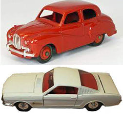 DINKY 161 Ford Mustang plastic rear bumper - bright finish - Each - (17612)