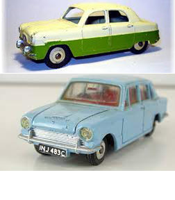 DINKY BOXES 162 Ford Zephyr repro 'age-related' box - Each - (16395)