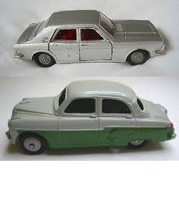 DINKY BOXES 164 Ford Zodiac IV (all card box) repro 'age-related' box - Each - (21749)