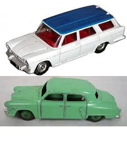 DINKY BOXES 172 Fiat 1800 Estate (all card box) repro 'age-related' box - Each - (21750)