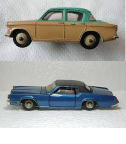 DINKY BOXES 175 Hillman Minx repro 'age-related' box - Each - (16416)