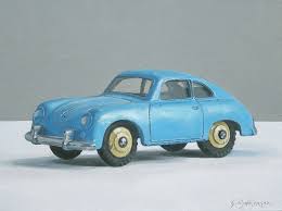 DINKY BOXES 182 Porsche 365A repro 'age-related' box - Each - (16426)