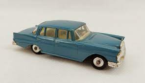 DINKY 186 Mercedes 220SE rear bumper  - bright finish - Each - (17733)