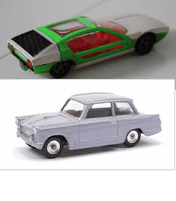 DINKY BOXES 189 Lambourghini Marzal (all card box) repro 'age-related' box - Each - (21752)
