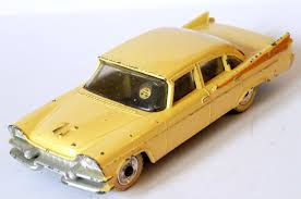 DINKY 191 Dodge Royal Sedan clear plastic window unit - Each - (17749)