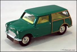 DINKY BOXES 197 Morris Mini traveller repro 'age-related' box - Each - (16444)