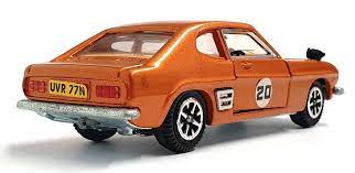 DINKY 213 Ford Capri Rally yellow plastic seat back - Each - (17811)