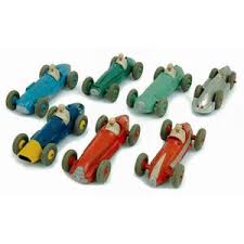 DINKY BOXES 23 series Gift Set No 4 Racing cars gift set Ferrari Alfa Bristol HWM and Maserati repro 'age-related' box - Each - (16282)