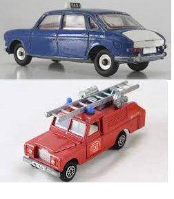 DINKY DECALS 282 Land Rover 'Fire Service' (stickon transfer) - Set - (16915)