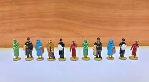 DINKY BOXES 53 Passenger figures repro 'age-related' box - Each - (16299)