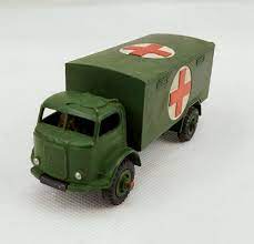 DINKY BOXES 626 Army ambulance repro 'age-related' box - Each - (16658)