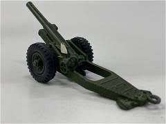 DINKY BOXES 693 7.2 howitzer field gun repro 'age-related' box - Each - (21766)