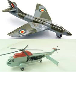 DINKY BOXES 736 Hawker Hunter repro 'age-related' box - Each - (16693)