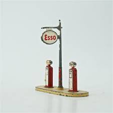 DINKY BOXES 781 Esso petrol pumps repro 'age-related' box - Each - (16699)