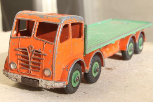 DINKY BOXES 902 Foden flat (orange/green) repro 'age-related' box - Each - (16706)