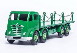 DINKY BOXES 905 Foden chains (green) repro 'age-related' box - Each - (16711)