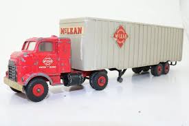 DINKY BOXES 948 McLeans US artic truck repro 'age-related' box - Each - (16733)