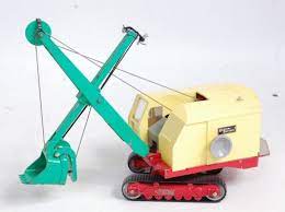 DINKY BOXES 975 Ruston Bucyrus with insert sleeve repro 'age-related' box - Each - (16754)