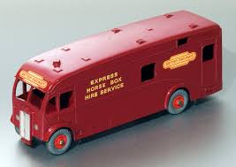 DINKY BOXES 981 British Rail horsebox repro 'age-related' box - Each - (16759)