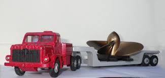 DINKY BOXES 986 Mighty Antar with propeller repro 'age-related' box - Each - (16762)
