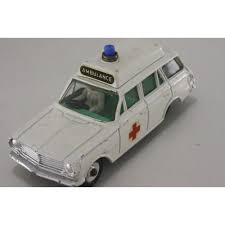 DINKY 278 Vauxhall Victor ambulance clear plastic window unit  - Each - (17966)