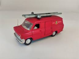 DINKY BOXES 286 Ford Transit fire appliance repro 'age-related' box - Each - (16520)