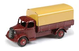DINKY 30S Austin Truck tin canopy finished drab green - Each - (17213)