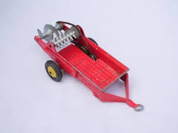 DINKY DECALS 321 manure spreader 'Massey Harris' (waterslide transfer) - Set - (16935)