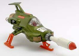 DINKY BOXES 351 UFO Interceptor with insert sleeve repro 'age-related' box - Each - (16553)