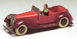 DINKY 36F Salmson driver fully painted red  - Each - (17232)