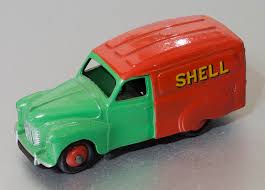 DINKY DECALS 470 Austin van 'Shell/BP' (waterslide transfer) - Set - (16965)