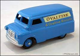DINKY DECALS 481 Bedford van 'Ovaltine' (waterslide transfer) - Set - (16969)
