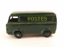 F/DINKY BOXES 25BV Peugeot Van 'Postes' repro 'age-related' box - Each - (22454)
