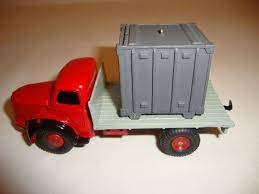 F/DINKY BOXES 34B Berliet Container Truck repro 'age-related' box - Each - (22444)