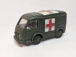 F/DINKY 80F Army ambulance clear plastic window unit - Each - (19803)