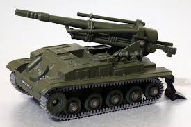 F/DINKY TYRES 813 self propelled gun grey track - Each - (22559)