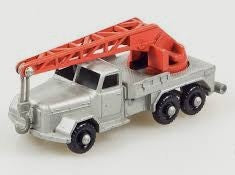 MATCHBOX 30B 6 wheel Crane silver plastic crane hook fit late model  - Each - (22213)