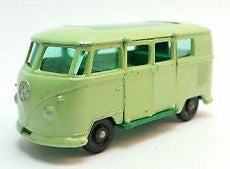 MATCHBOX 34B VW green version camper green tinted plastic window unit - Each - (21099)