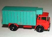 MATCHBOX BOXES 44C Refridgerator truck red/green repro 'age-related' box - Each - (18967)