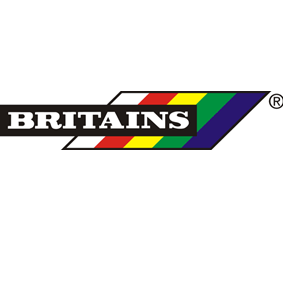 Britains TYRES Tyre O/Diam 24mm black ttreaded - fit 9282/9786 Land rover/Jeep etc  - Each - (21206)
